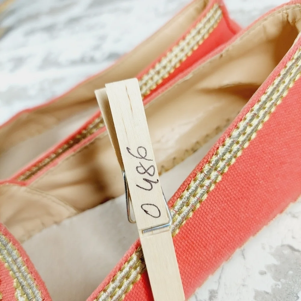 NEW Vince Camuto Dayna Espadrille Bittersweet Grapefruit Summer Flats O486